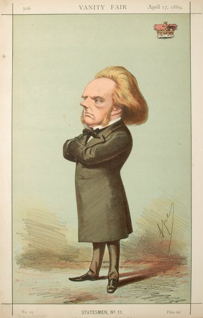 Caricature of The Duke of Argyll by Ape Carlo Pellegrini